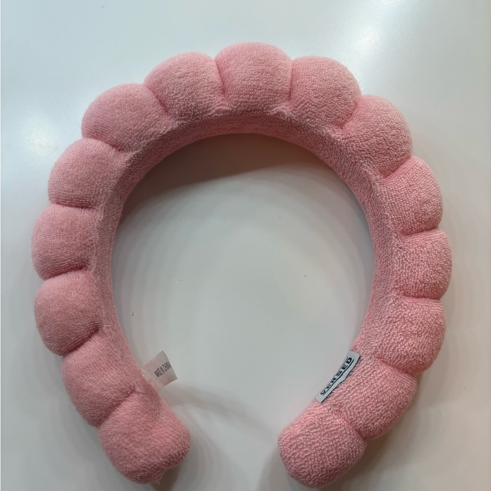 Authentic Pink Versed Skincare Headband